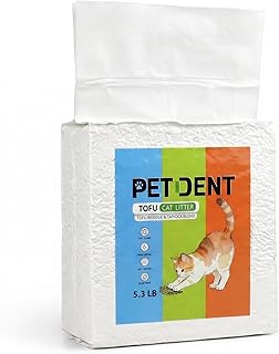 Tofu Cat Litter, Quick Clumping, Long-Lasting Odor Control, Low Dust, No Tracking, 5.3 Lbs (7)