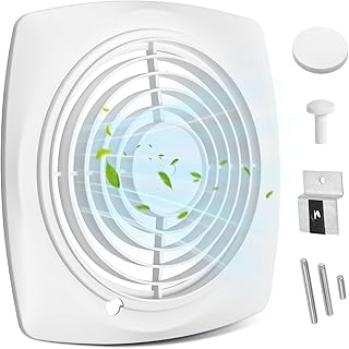 97011790 Exhaust Fan Cover, Bathroom Vent Grille Replacement for Nutone Broan Wall Fans 509S-A 509S-B (Replaces Old Style), Ventilation Fan Grille Cover Kit 11-1/2"× 11-1/2", 1Pack
