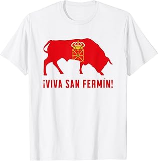 Viva San Fermín Bull Bandera Navarra Flag Orgullo Navarro T-Shirt