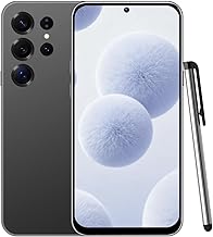 S25Ultra 4G Smartphone Unlocked, Android 12.0 Mobile Phones 6.6'' HD+ Display, 4GB RAM 32GB ROM/256GB SD, 4G Dual SIM Dual Camera, Face ID+WiFi+BT+FM+GPS+OTG (Black)