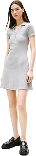 Women's Short Sleeve Polo Dress with Stretch Summer Casual Dresses