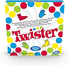 Hasbro Gaming TWISTER CHALLENGES KIDS: The game Twister challenges players to place their hands and feet in different places on the mat without falling