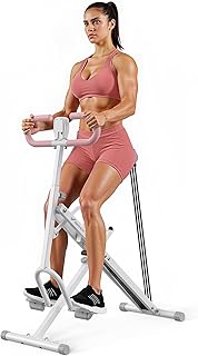 Squat Machine, MERACH R07 2 in 1 Squat Rowing Machine, Easy Setup & Foldable Exercise Equipment, Glute Trainer Machine, Glutes & Leg Home Workout Machine