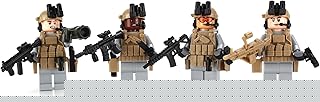 1.6 Inches Tall Custom Special Forces Army Rangers Custom Minifigure Compatible with LEGO® Bricks | 90% Gear Made in the USA | Genuine Military Minifig | Ages 10+ to AFOL