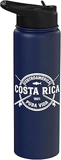 Centroamerica Costa Rica Pura Vida 1821 Stainless Steel Insulated Water Bottle