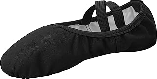 Ballet Shoes for Women Girls Canvas Ballet Slipper Dance Shoes Yoga Shoes