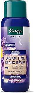 Dream Time Lavender & Vanilla Aromatherapy Bubble Bath - Good for Unwinding Before Bed - Vegan - Sulfate Free - 13.5 fl oz - Up to Eight Baths