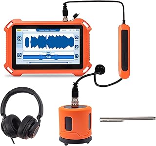 125B Water Leak Detector, Outdoor Underground Pipe Leak Detection (9.84ft/3m Depth)