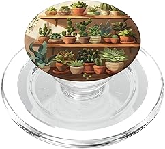 Succulent Cactus Plant PopSockets MagSafe PopGrip for iPhone