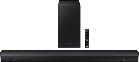 B63C 5.1ch Soundbar w/Dolby Digital 5.1 Audio, DTS Virtual:X, Built-in Center Speaker, Bluetooth, Subwoofer Included, Game Mode, One Remote, Alexa Built-in, HW-B63C/ZA (2022 Model)