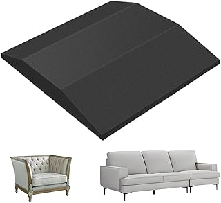 1 PCS Couch Cushion Support, 20" x 20" Black Couch Supports for Sagging Cushions, High-Density Foam for Support and Repairing Sagging Furniture Seat Cushions