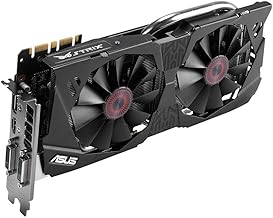 ASUS STRIX GeForce GTX 970 Overclocked 4 GB DDR5 256-bit DisplayPort HDMI 2.0 DVI-I Graphics Card (Renewed)