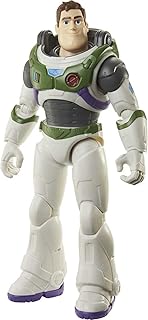 Mattel Disney and Pixar Lightyear Buzz Large-Scale Action Figure, Space Ranger Alpha with Accessories, 12 Moving Joints, 12 inch