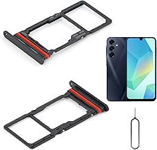2PCS SIM Card Tray for Samsung Galaxy A16 5G SIM Card Slot Holder Replacement for Samsung A16 5G SM-A166U with Open Eject Pin