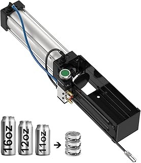 Pneumatic Can Crusher, Heavy-Duty Smasher for Aluminum Seltzer, Soda, Beer Cans and Bottles for Recycling Tools,8.5/11/12/16 Oz Metal Aluminum Cans Crusher,Gadgets for Home (Manual Button)