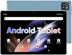 Tablet 10 inch Android Tablets, 6GB RAM 32GB ROM 512GB Expand, Quad-Core Processor, 1280x800 LCD Touch Screen, WiFi, Dual Camera, BT, 6000mAh Battery
