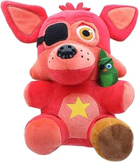 Funko Plush: Five Nights At Freddy's (FNAF) Pizza Sim: Rockstar Foxy - FNAF Pizza Simulator - Collectible Soft Plush - Birthday Gift Idea - Official Merchandise - Stuffed Plushie for Kids and Adults