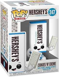 Pop AD Icons: Hersheys - Cookies N' Creme - Hershey's - Collectable Vinyl Figure - Gift Idea - Official Merchandise - Toys for Kids & Adults - Ad Icons Fans - Model Figure for Collectors