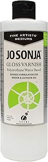 Jo Sonja Polyurethane Varnish Gloss - 16oz Bottle