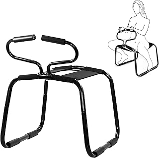 Multifunction Sex Chair, Couples BDSM Riding Sex Toys Sex Position Enhancer Chair with Bouncing Mount Sex Seat, Adjustable Weightless Sex Stool with Sex Cushion Sex Furniture for Bedroom