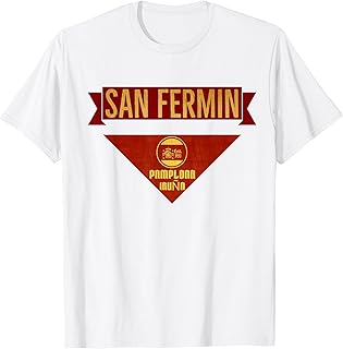 San Fermin Scarf - Pampolna Bull Run Costume T-Shirt