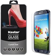 Kastar S4 Screen Protector (4-PACK), Premium Tempered Crystal Clear Glass Screen Protector for Samsung Galaxy S4, i9500 AT&T, T-Mobile, Sprint, Verizon Smartphone