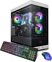 Y40 White Gaming PC Computer Desktop Y40WA9N47TS01 (AMD Ryzen 9 7900X, RTX 4070 Ti Super 16GB, 32GB DDR5 5600 RGB (16x2), 2TB NVMe SSD, WiFi Ready, Windows 11 Home)