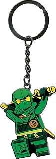 LEGO Ninjago Enamel Keychain - Lloyd (53338), for Car Keys, Backpack, Purse, Beach Bag. Keychain total length 4.5 inches.