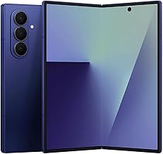 Samsung Galaxy Z Fold7 Cell Phone, 256GB AI Smartphone, AI Photo Edits, Large Screen, Long Battery Life, 2025, Blue Shadow for T-Mobile (Renewed)