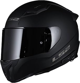 Helmets Centric Full Face Motorcycle Helmet with Midland Spectrum Bluetooth Headset