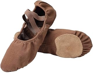 Dance Shoes for Girls Stretch Canvas Split Sole for Women