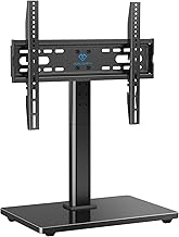 Universal TV Stand Legs for 32-70 inch TVs, Table Top TV Stand up to 99 lbs, Height Adjustable Television TV Mount, Universal TV Base for Livingroom & Bedroom, VESA 400x400mm PSTVS04-N2