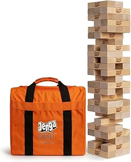 Giant - Hardwood Blocks - Stacks to Over 4 Feet - Officially Licensed - JS6