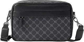 Men's Small Shoulder Bag,Multi Pocket Cross Body Bag,Messenger Bag,Durable Wear-resistant and Waterproof for Work and Travel.