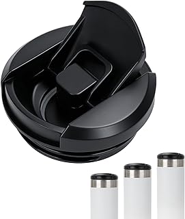 Lid Replacement for Stanley AeroLight Transit Bottle, Leakproof Water Bottle Cap Top for StanleyAeroLight 12oz 16oz 20oz, Locking Lid BPA-Free No Spill Reuse Top Accessories for Stanley, Black