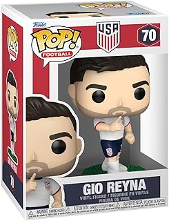 Pop! Football: USA - Gio Reyna - U.S. Men's Soccer Team - Collectable Vinyl Figure - Gift Idea - Official Merchandise - Toys for Kids & Adults - Sports Fans - Model Figure for Collectors