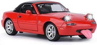 Car Toys for Boys 1 32 Diecast Cars Metal Toy Car,Collectibles Model Car Kits for Adults and Kids,Pull Back Cars with Lights and Sounds,Toy Cars for Boys Age 4-7（Red）