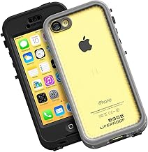 NÜÜD iPhone 5c Waterproof Case - Retail Packaging - BLACK/CLEAR