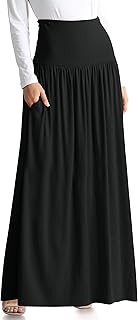 Maxi Skirts for Women Ankle Length Skirt Casual Long Skirt High Waisted Maxi Skirt Reg and Plus Size Skirt Long Skirt