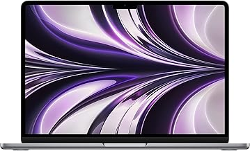 Apple 2022 MacBook Air with Apple M2 Chip, 13-inch, 8GB RAM, 256GB SSD Storage - Space Gray (Renewed)