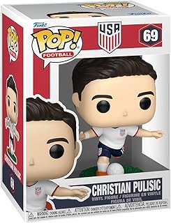 Pop! Football: USA - Christian Pulisic - U.S. Men's Soccer Team - Collectable Vinyl Figure - Gift Idea - Official Merchandise - Toys for Kids & Adults - Sports Fans