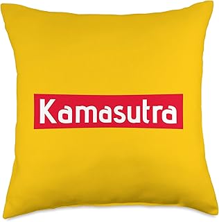 Kamasutra Kama Sutra Instructor Yoga Throw Pillow