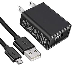 Fast Charger for Samsung Galaxy Phone - Galaxy J8 J7 J6 J5 J4 J3 J2 J1 Prime Pro, J7 Sky Pro, 2018 2017 2016, S6 S7 Edge, LG Q6 K7, Nexus 6 5, Moto G5 G4 E4 Charger with 5FT Cable Cord