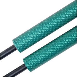Hood Struts Compatible with Soueast DX5 DX3 2019-2023 Compatible with Jetour X50 2024+ Modify Front Bonnet Lift Support Damper Shock Absorber Piston Rod(Green Carbon Fiber)