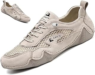 Classic ltalian Handmade Suede Sneakers for Womens,Outdoor Non Slip Low Top Breathable Chukka Boots Sports Beck Walking Casual Shoes
