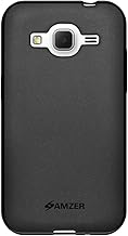 Amzer Pudding TPU Skin Case for Samsung Galaxy Core Prime SM-G360, Samsung Galaxy Prevail LTE SM-G360 - Retail Packaging - Black