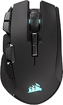 IRONCLAW Wireless SE Gaming Mouse – 26,000 DPI, Ergonomic Design for Larger Hands, 10 Programmable Buttons, for MOBA, FPS, MMO – Black