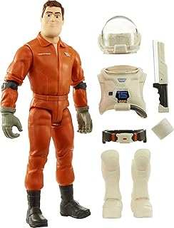 Mattel Disney and Pixar Lightyear Buzz Lightyear Action Figure & Accessories, Space Ranger Gear XL-01 Set, 11.6-inch & 14 Posable Joints