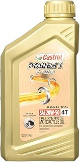 Power RS V-Twin 20W-50 Full Synthetic 4-Stroke Motorcycle Oil (06116)