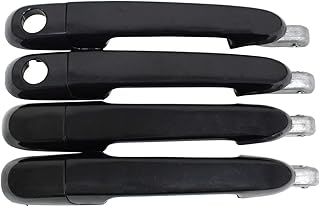 NewYall Set of 4 Front and Rear Left Driver and Right Passenger Side Exterior Outside Door Handle for Dodge Attitude 2006-2011 for Hyundai Accent 2006-2011